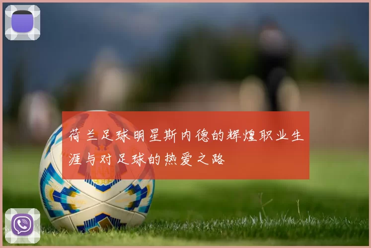荷兰足球明星斯内德的辉煌职业生涯与对足球的热爱之路
