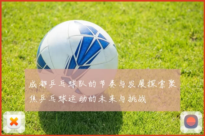 成都乒乓球队的节奏与发展探索聚焦乒乓球运动的未来与挑战